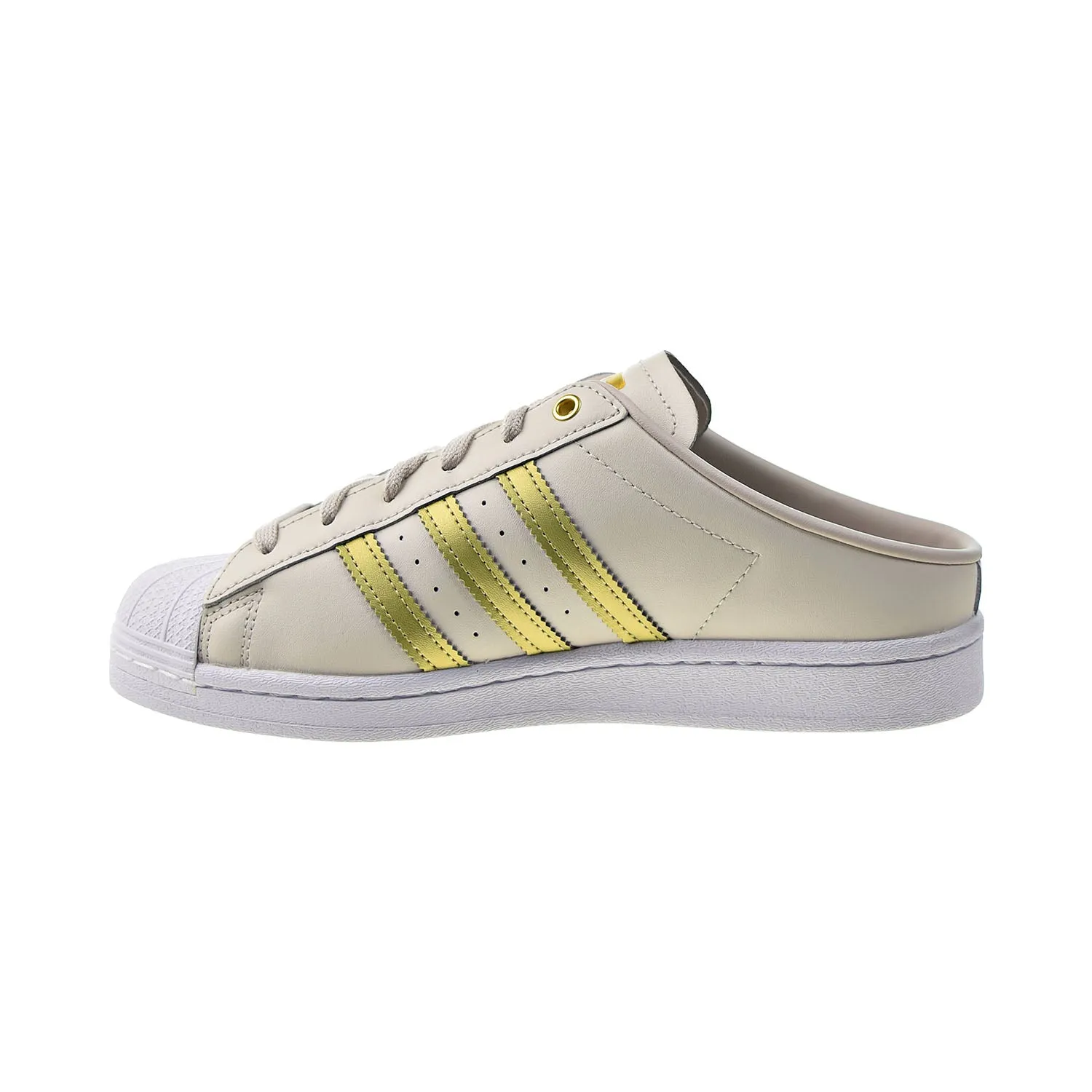 Adidas Superstar Mule Women's Shoes Brown-Gold Metallic