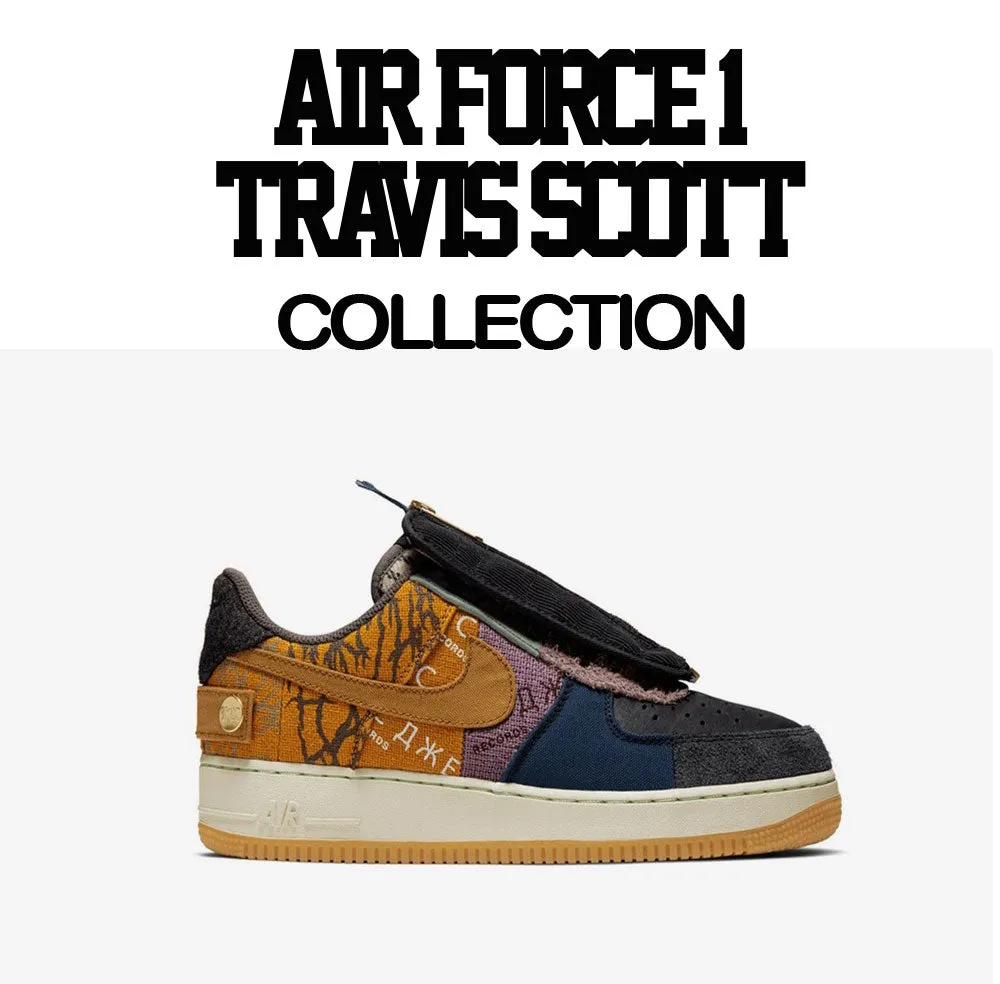 Air Force 1 Travis Scott Shirt - Cheers Bear - Natural