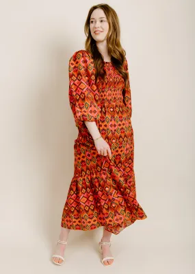 Alana Tropical Maxi Dress