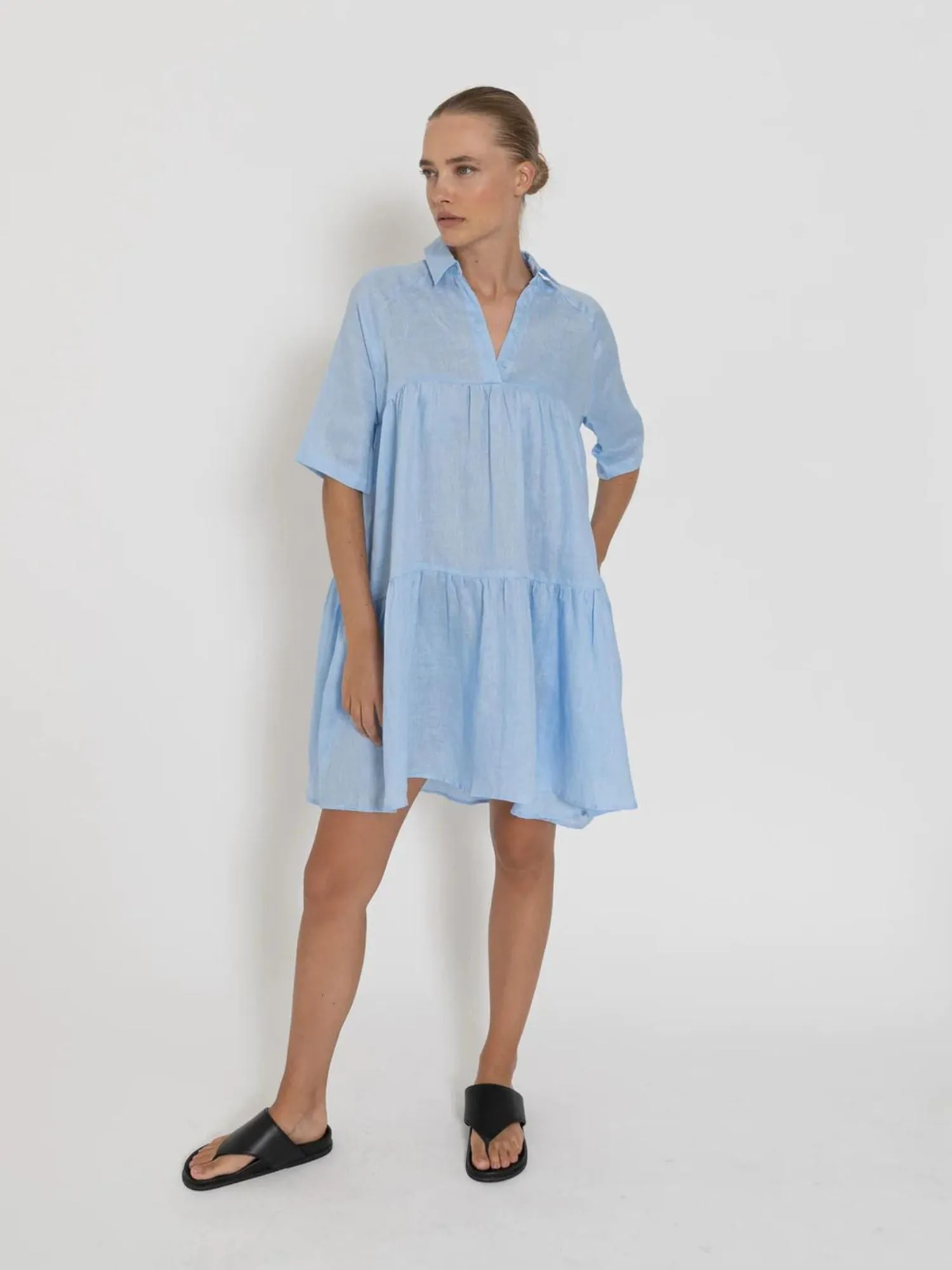 Aperitivo Mini Dress | Amalfi Blue