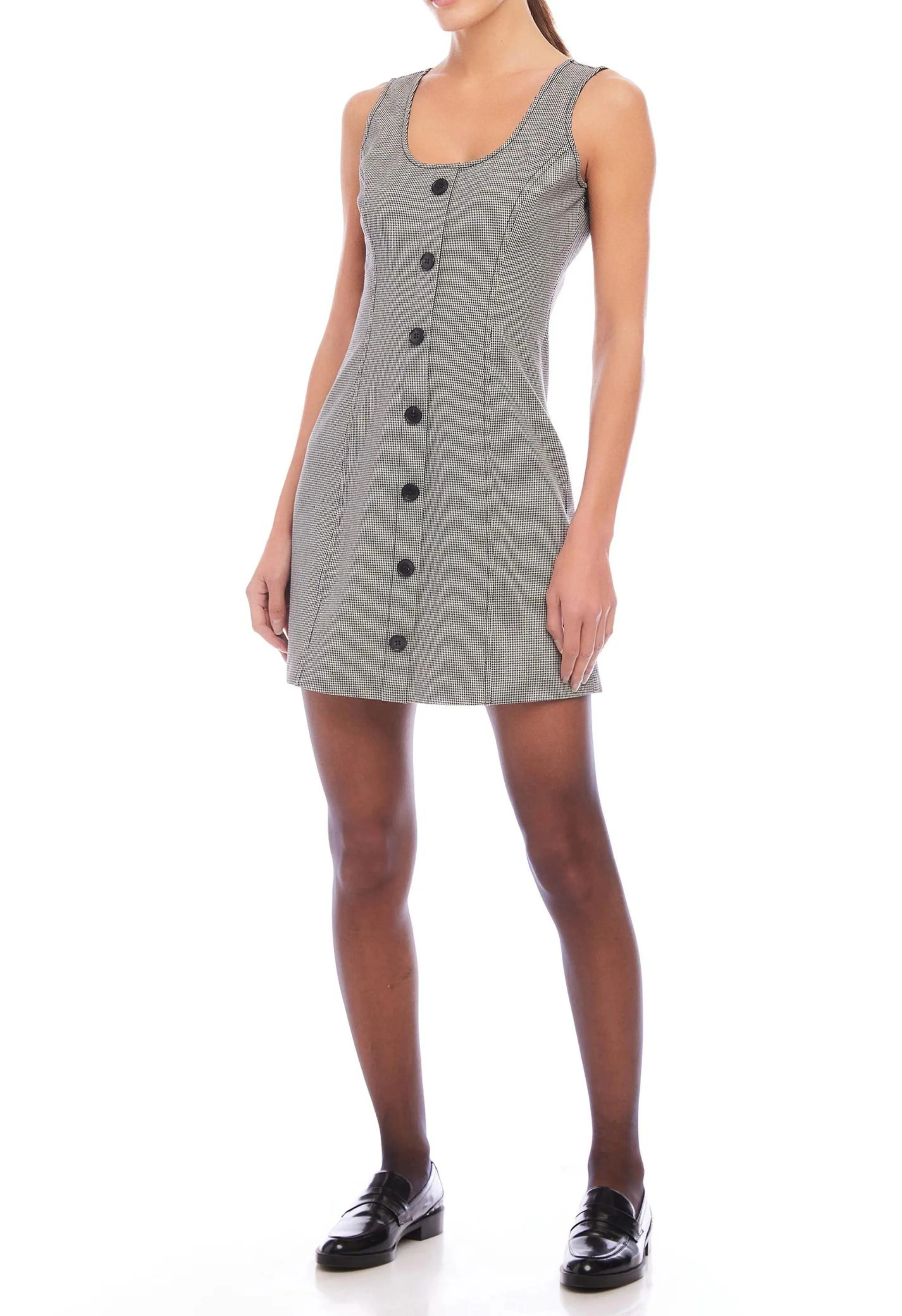 Avery Button Front Dress