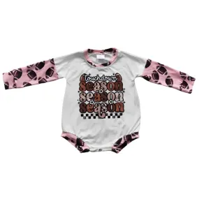 Baby Onesie Romper - Autumn - Football Touchdown Season Girls