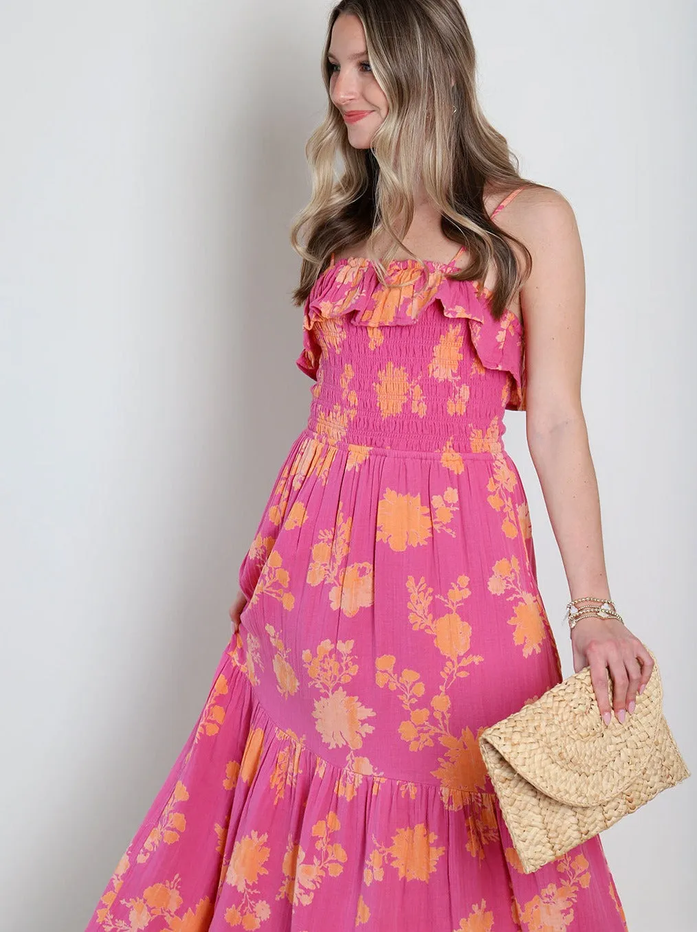 Bahari Sunshine Midi Dress