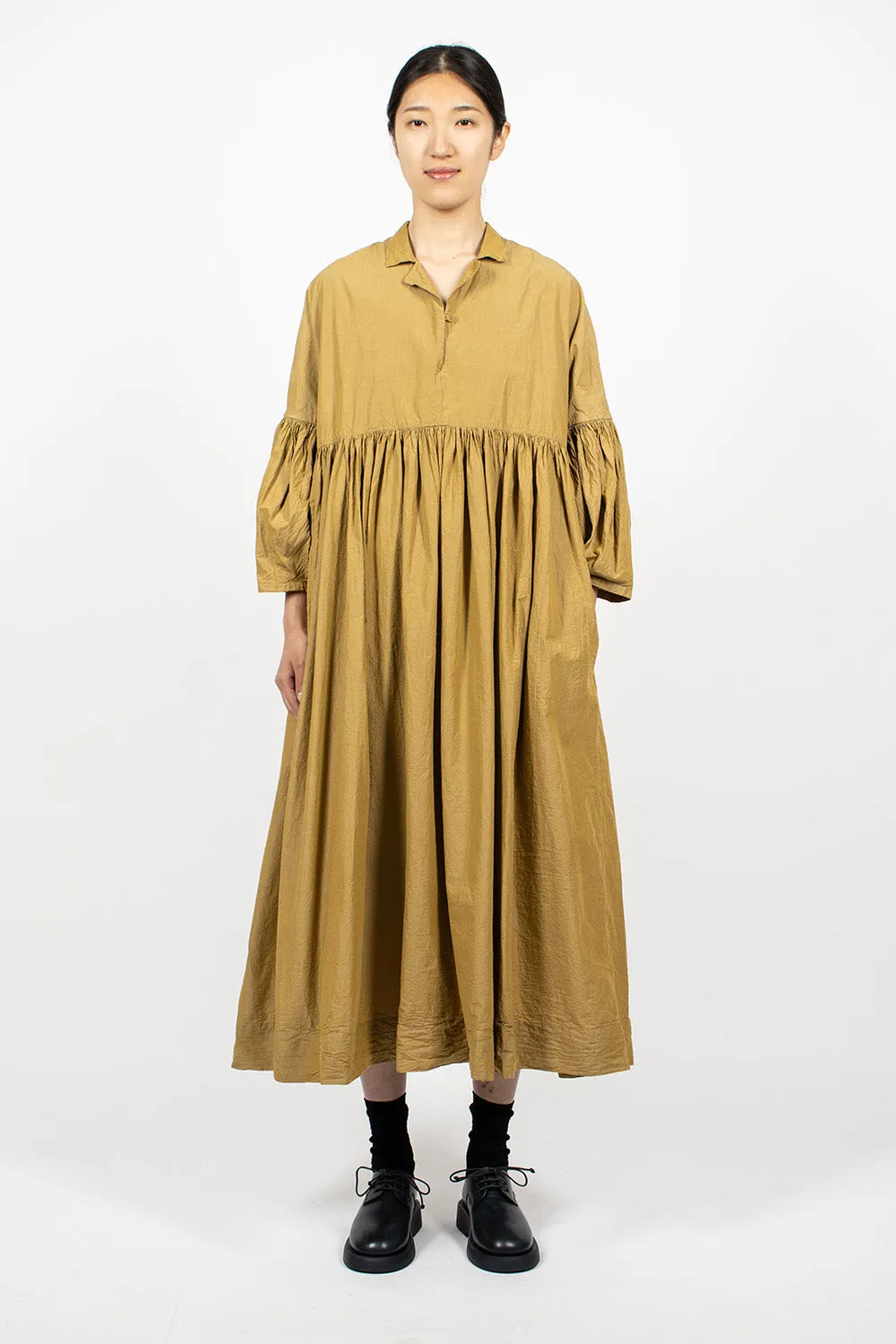 Camelia Dress Ochre