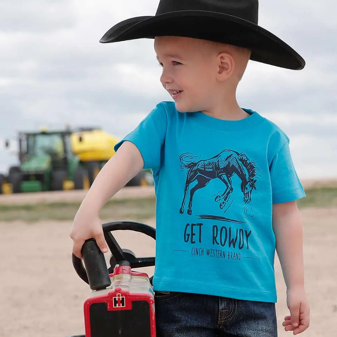 Cinch Toddler Boy's Get Rowdy Graphic T-Shirt