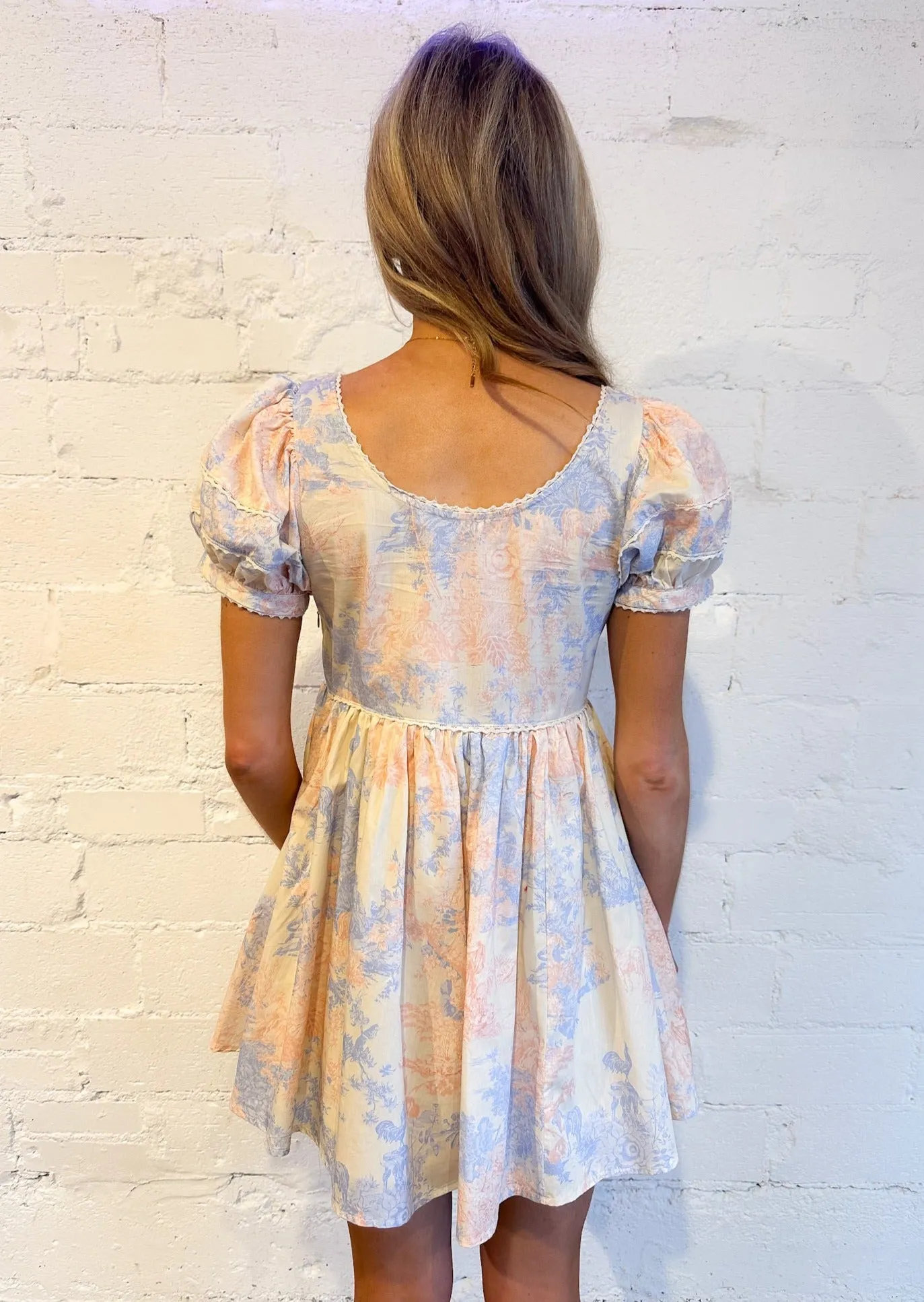 Cream Blush Dress