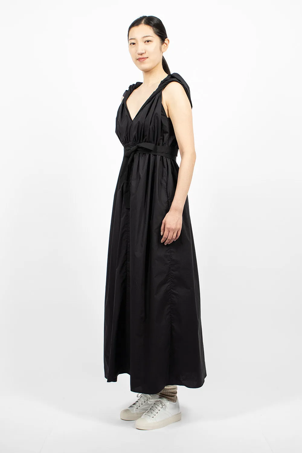 Diabolo Sleeveless Dress Black