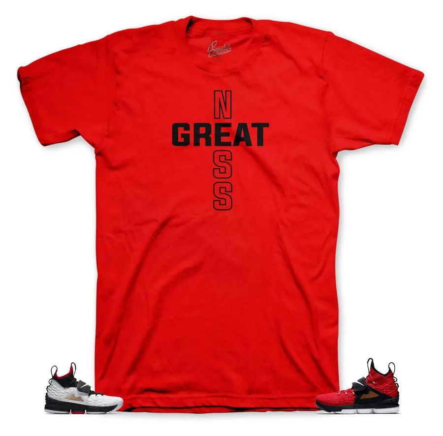 Diamond Turf 15 Shirt - Greatness One - Red