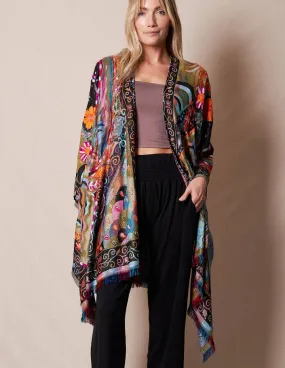 Embroidered Maya Wrap