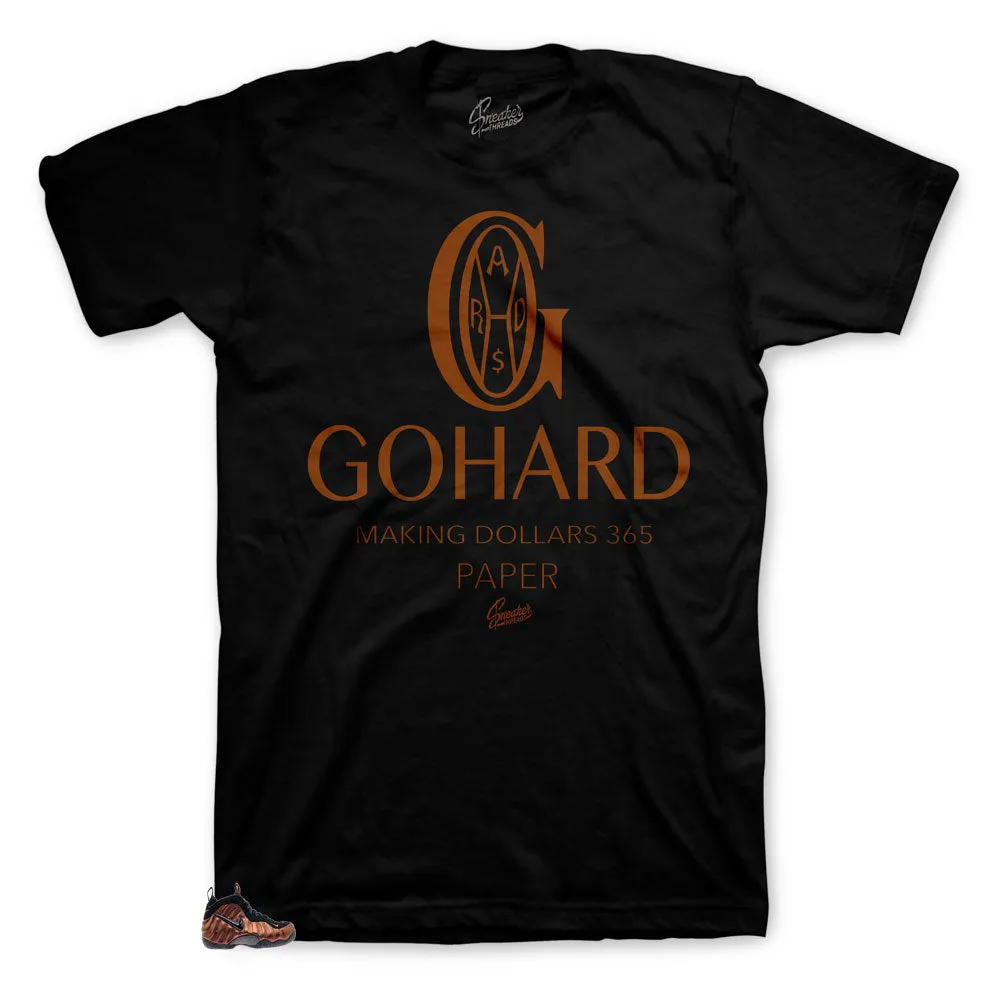 Foamposite Hyper Crimson Shirt - Go Hard - Black