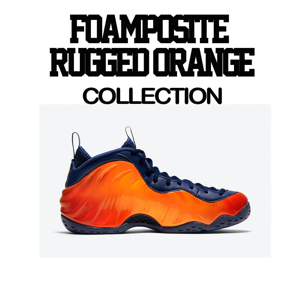 Foamposite Rugged Orange Shirt - Blessings - Orange