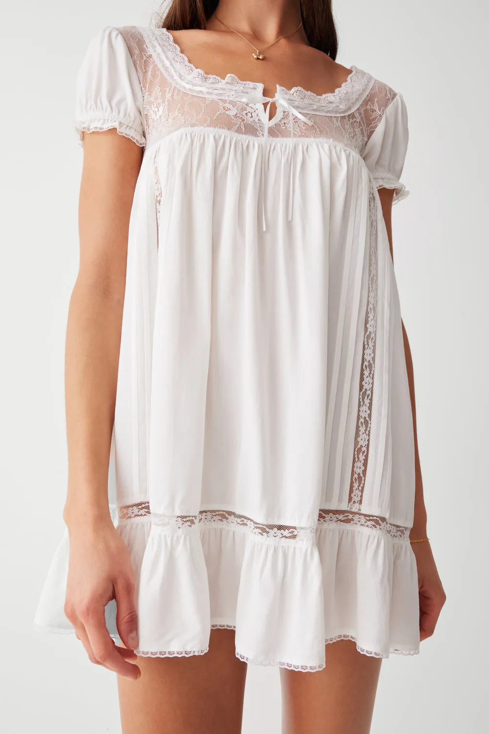 Harmony Mini Dress - White