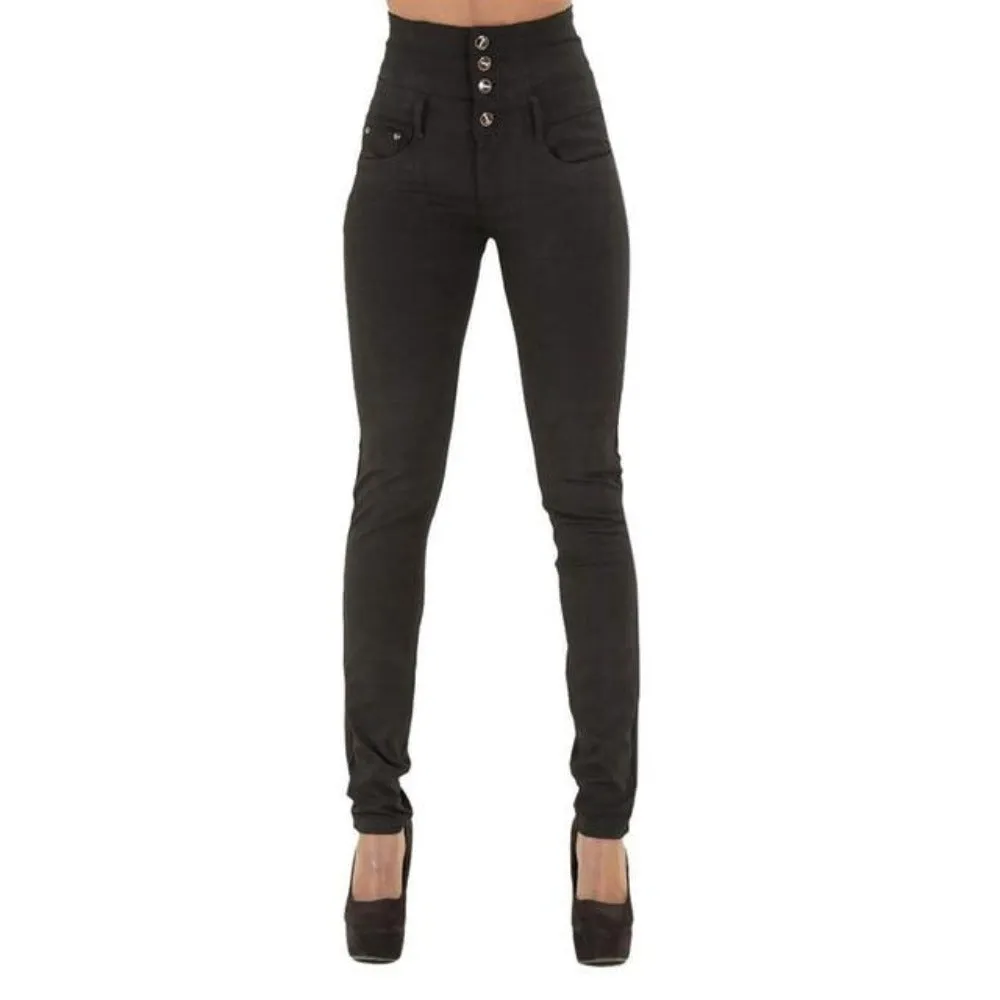 High Waist Jeans Slim Pencil Skinny