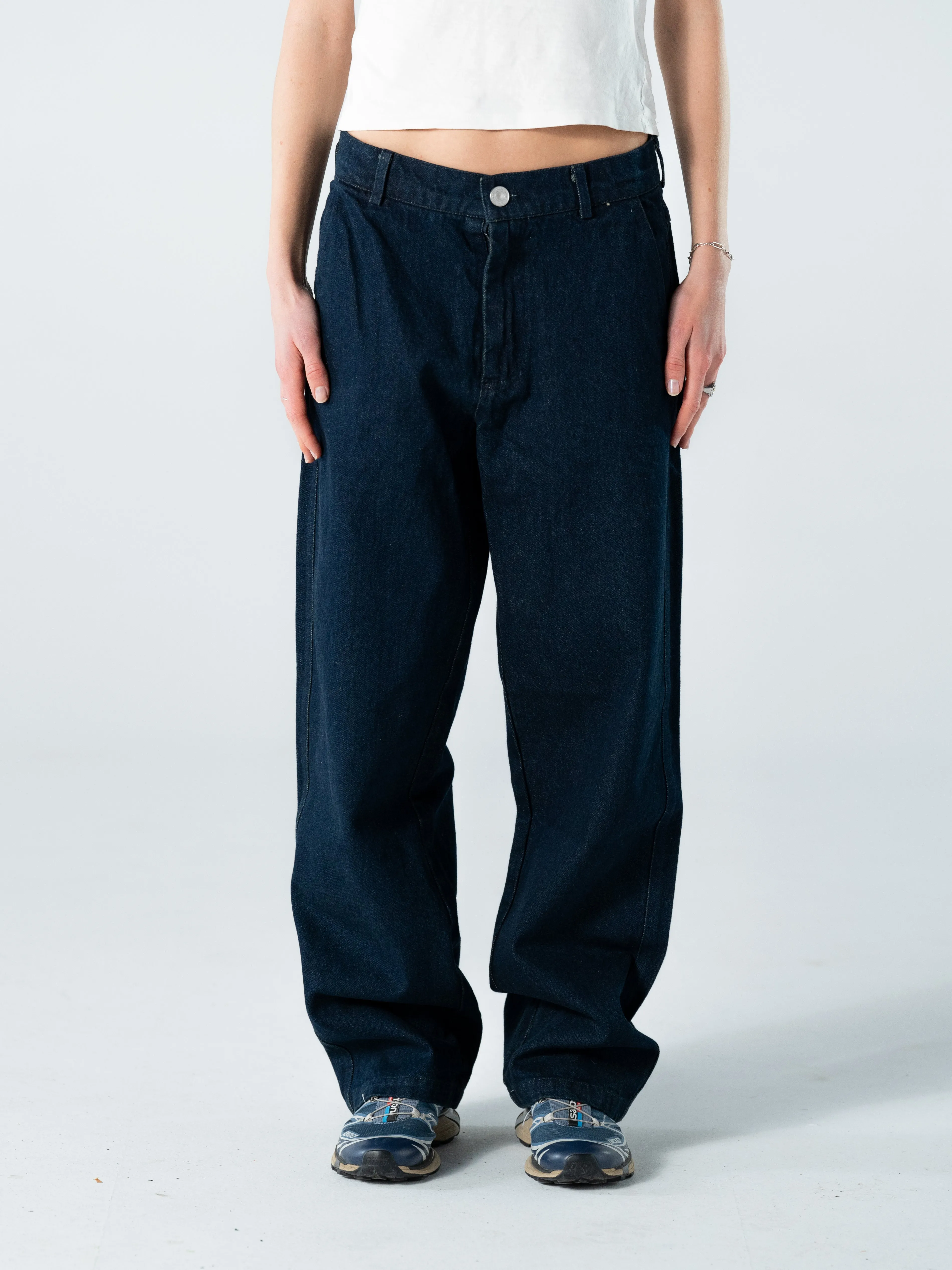 Indigo Baggy Jeans