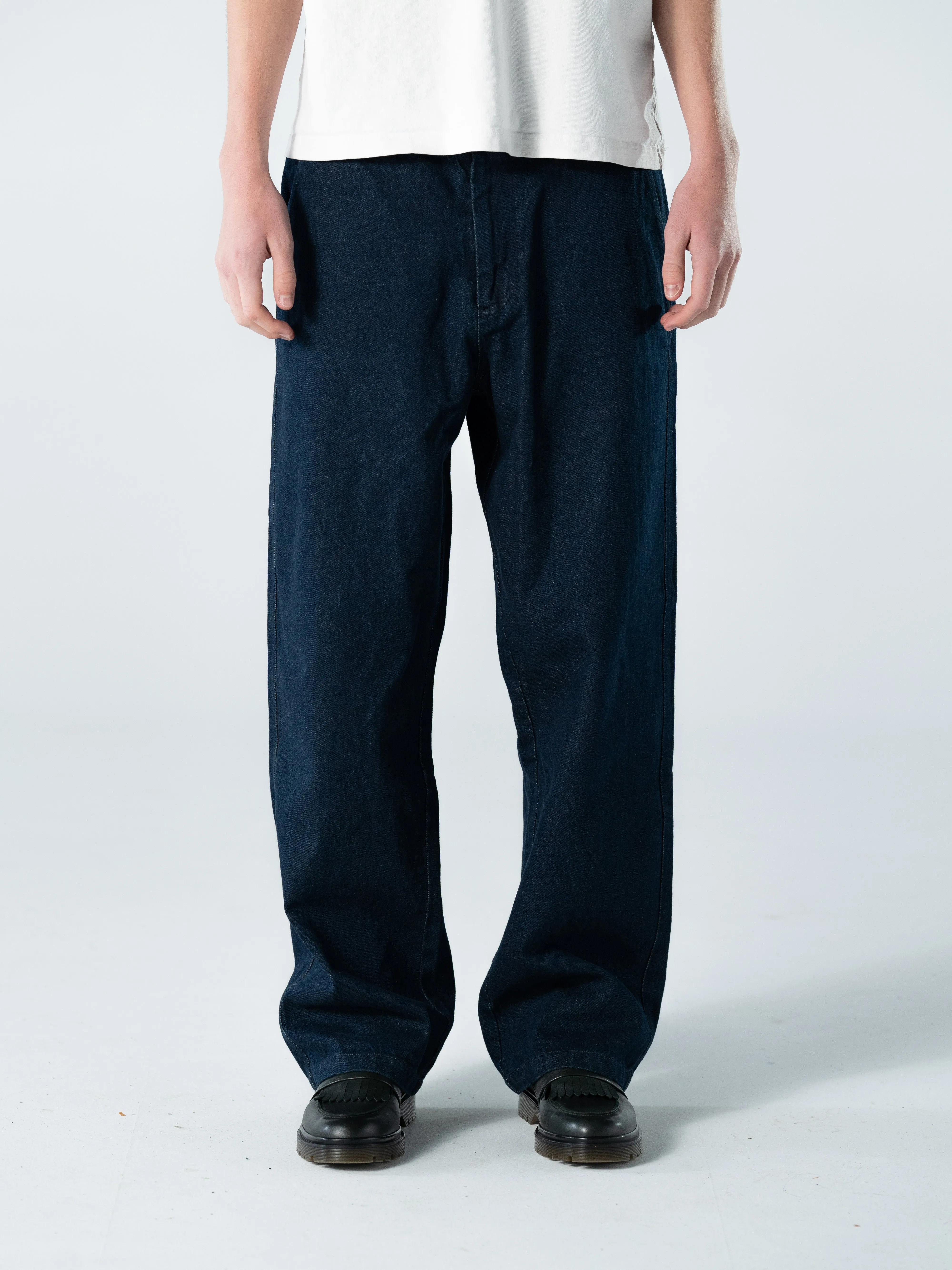 Indigo Baggy Jeans