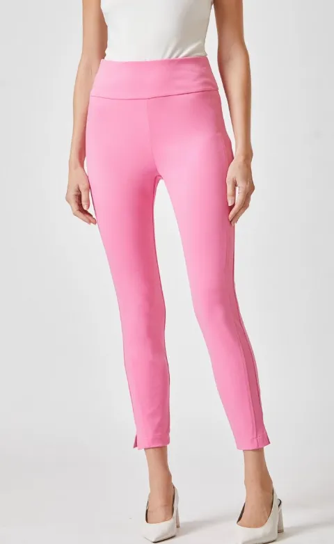 Magic High Waisted Skinny Pant - Dark Pink