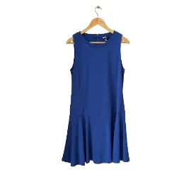 Mango Blue Sleeveless Knee-length Dress | Gently Used |