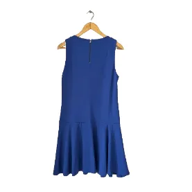 Mango Blue Sleeveless Knee-length Dress | Gently Used |