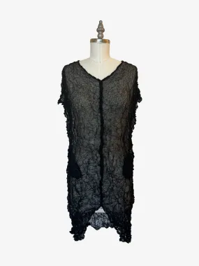 Moth Desert Caftan | Sheer Black