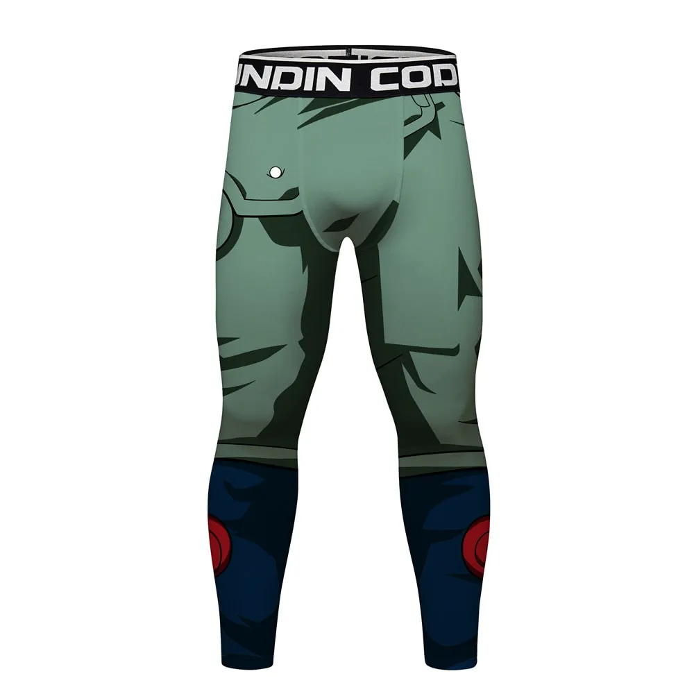 Naruto 'Kakashi' Elite Short Sleeve Compression Rash Guard Set