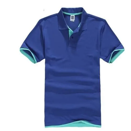 Plus Size XS-3XL Men's Polo  Cotton Short Sleeve T shirt