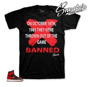 Retro 1 Flyknit Banned Shirt