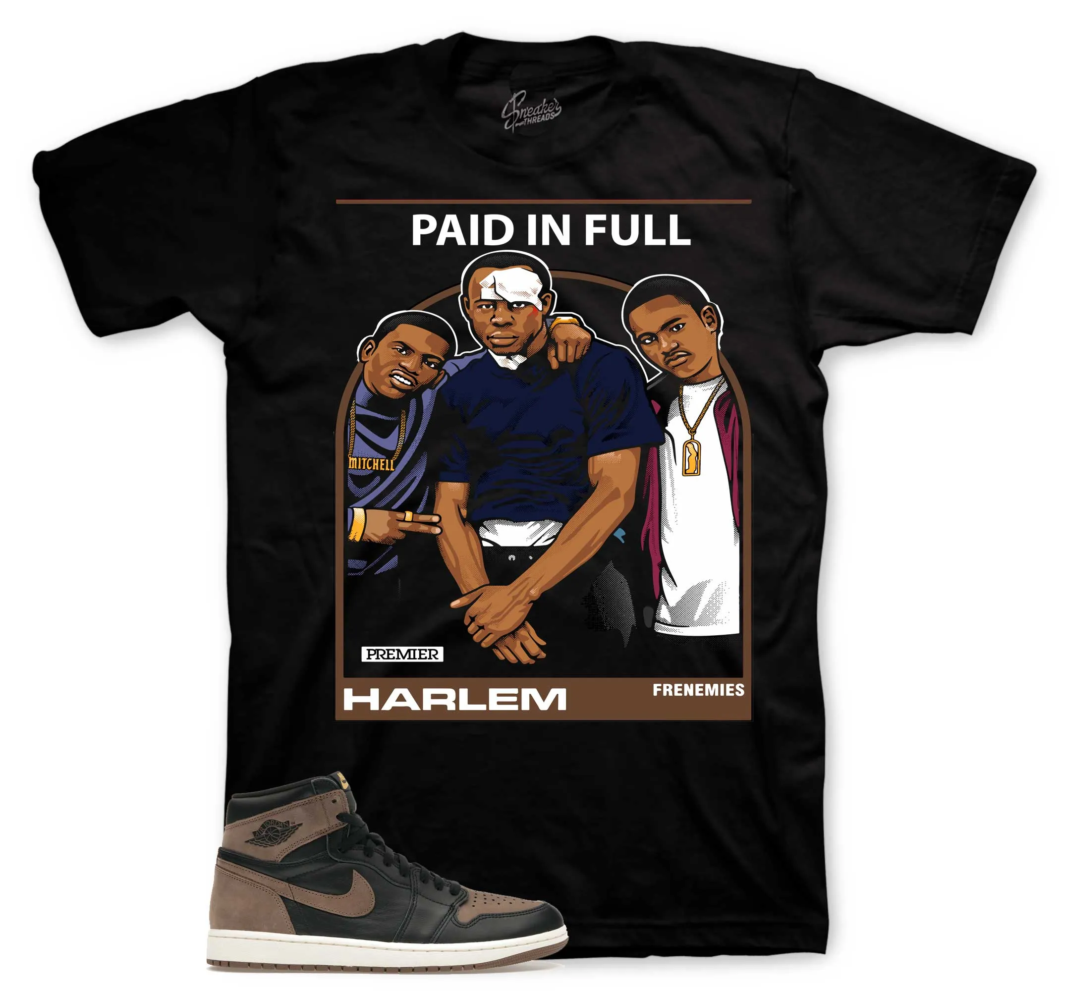 Retro 1 Palomino Shirt - Frenemies - Black