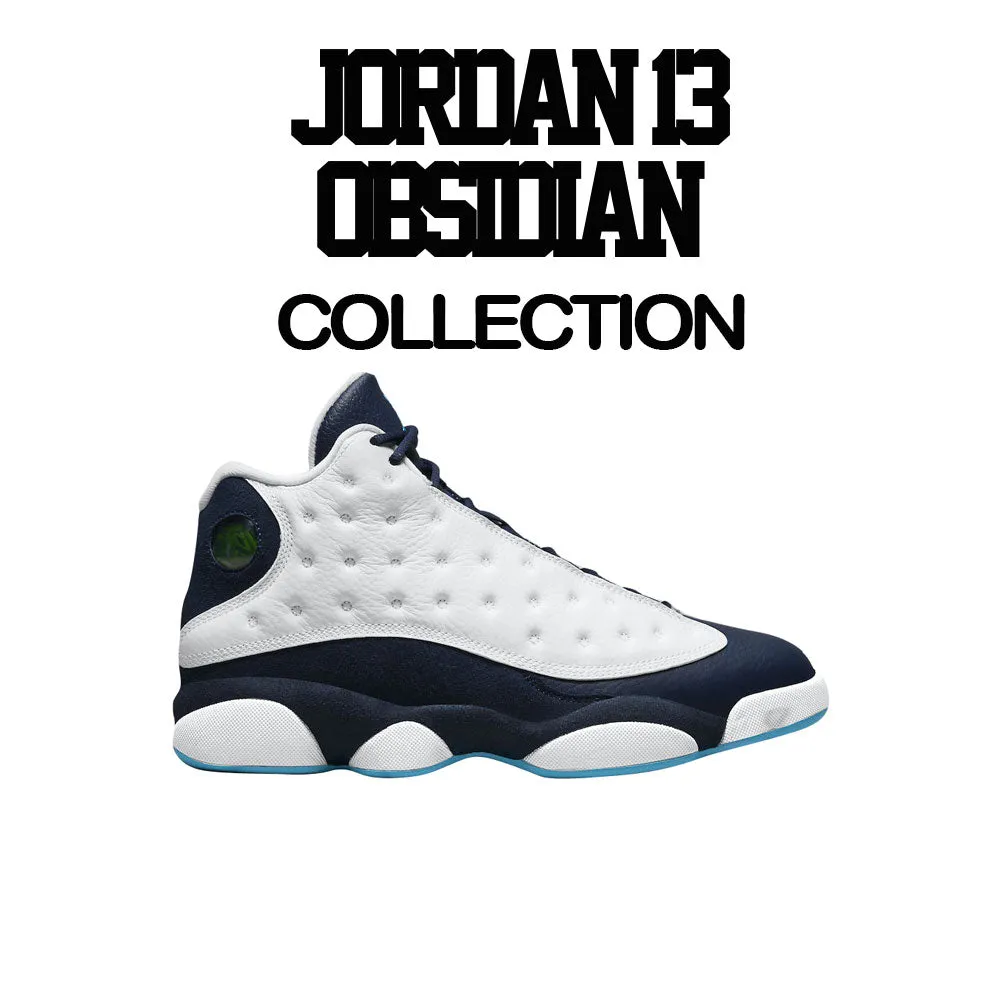 Retro 13 Obsidian Shirt - My Medicine - Navy