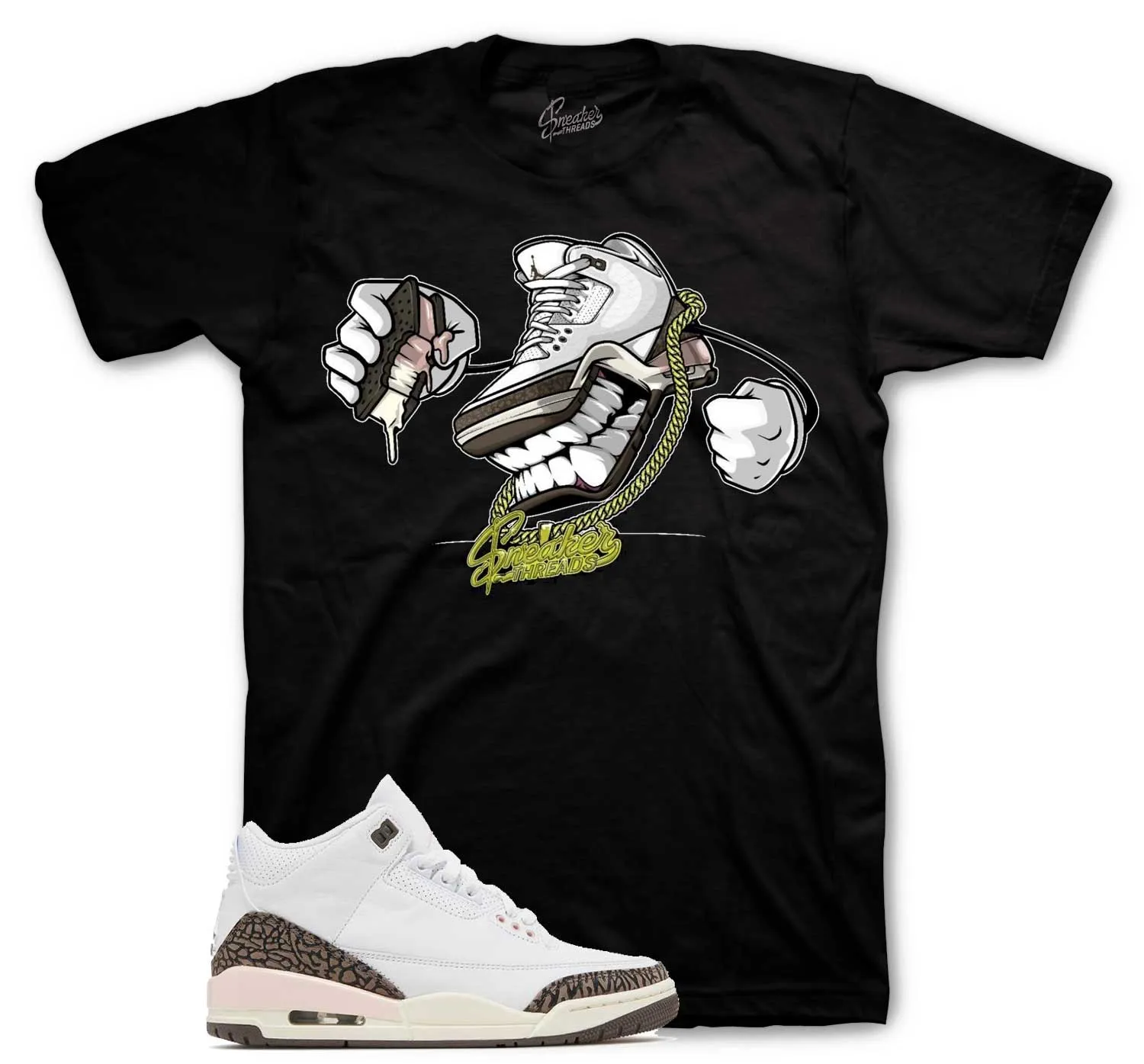 Retro 3 Neapolitan Shirt - Fly Kicks