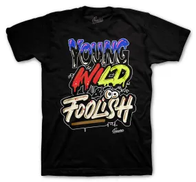 Retro 4 Wild Things Shirt - Young Wild - Black