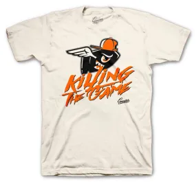 Retro 5 Orange Blaze Killing The Game Shirt