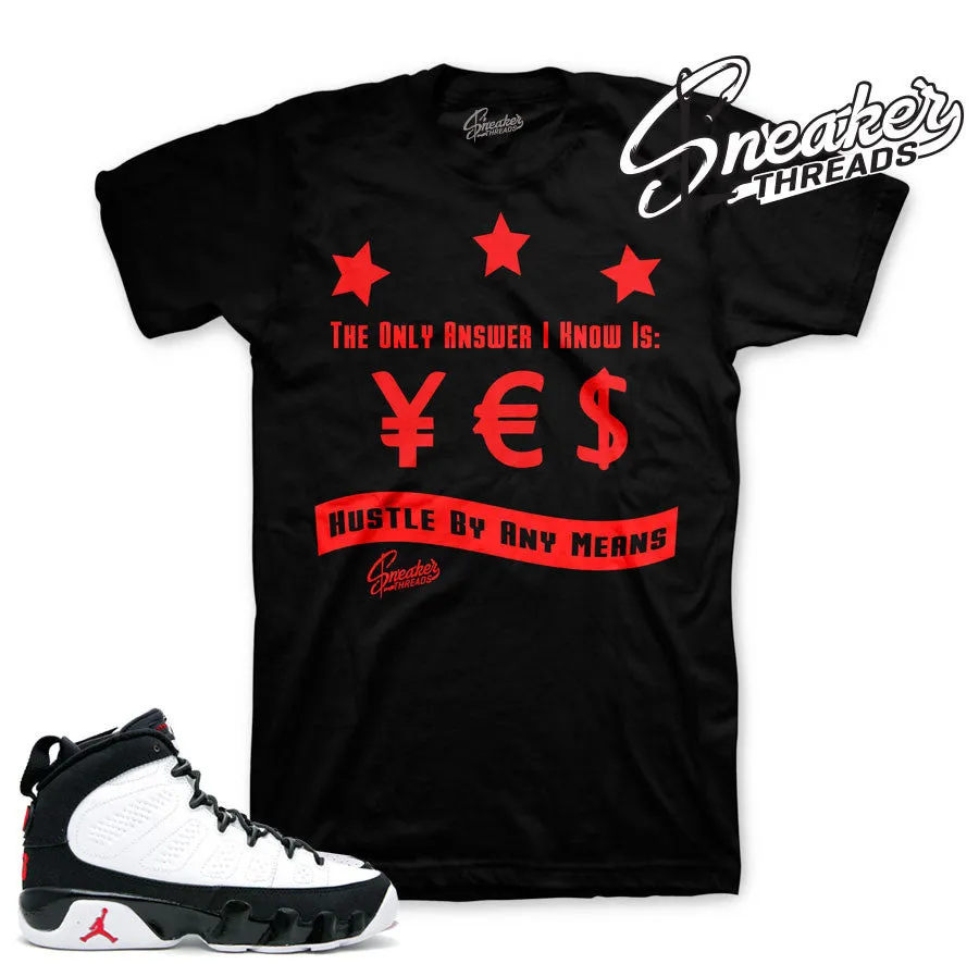 Retro 9 OG Answer Shirt