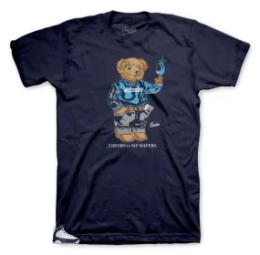 Retro 9 University Blue All Star Cheers Bear Shirt