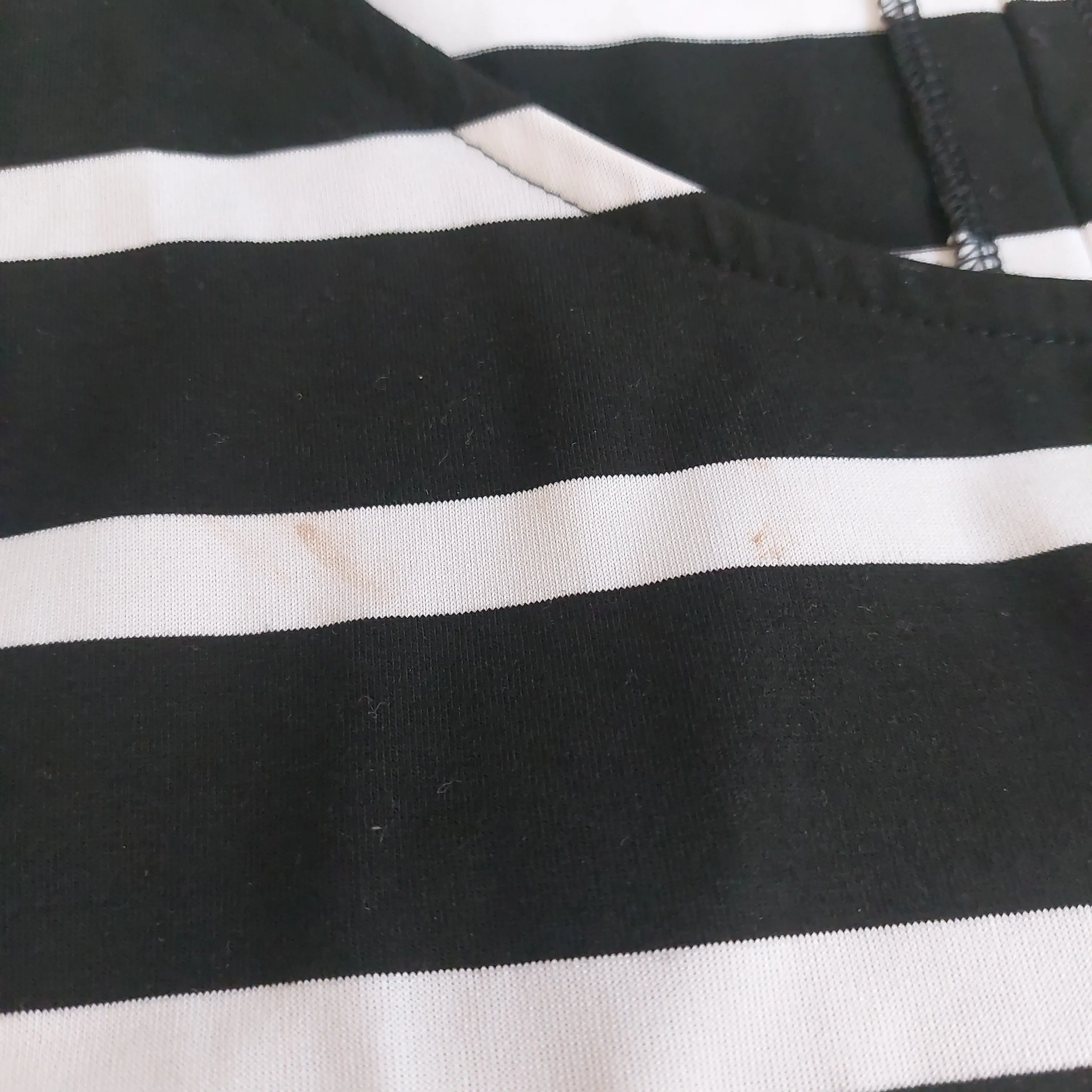 Sans Life Black & White Striped Maxi Dress | Pre Loved |