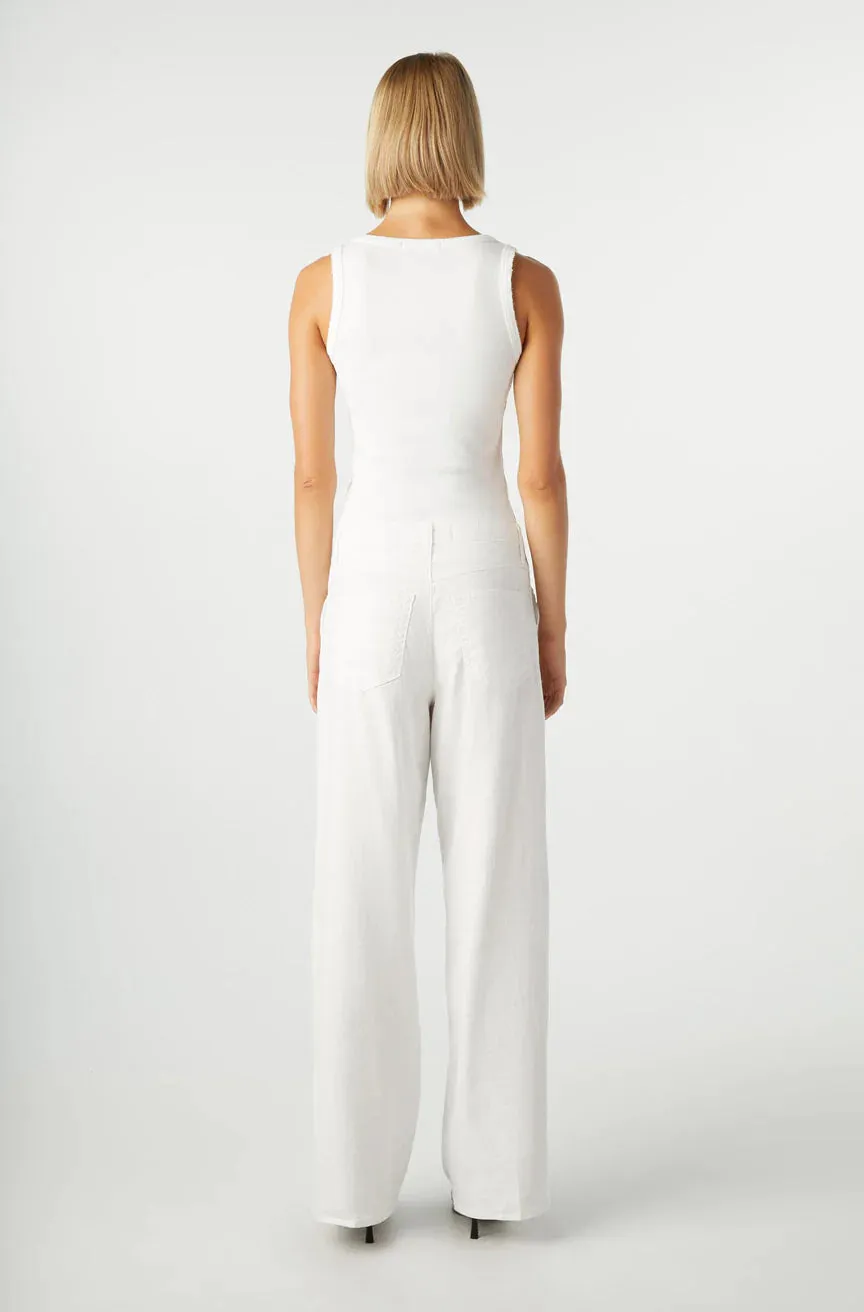 Sheryl Trouser - White