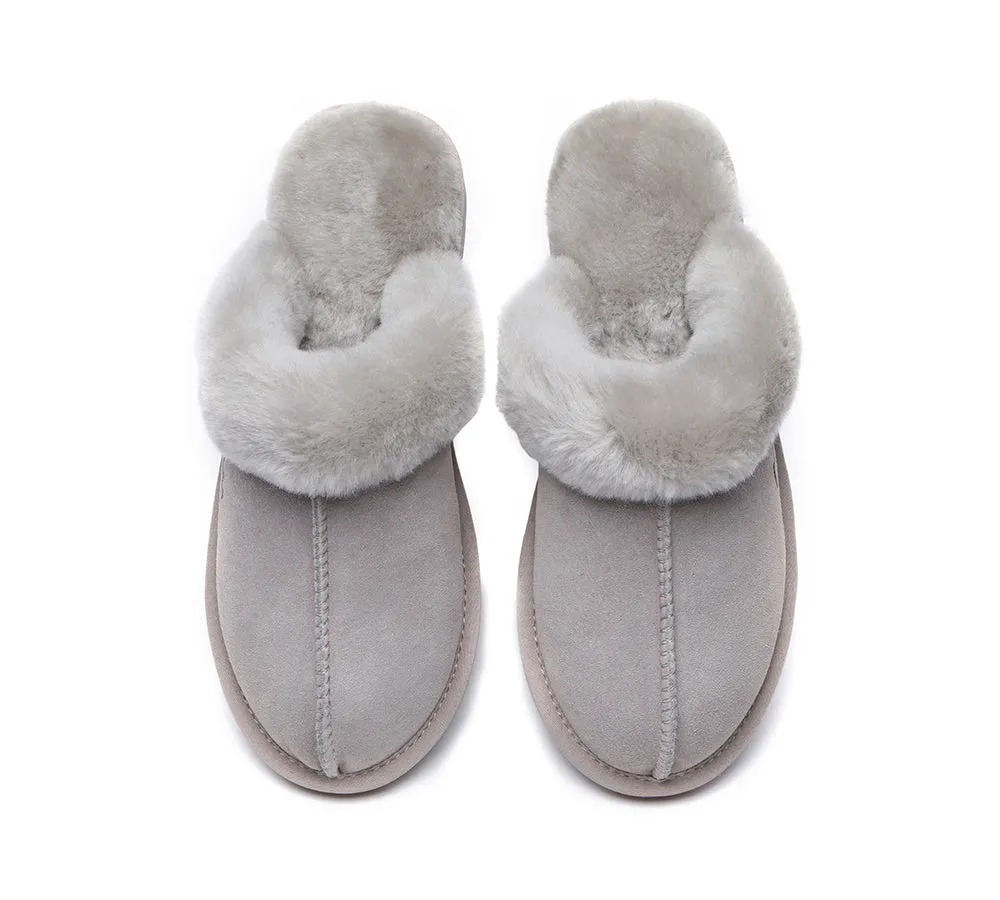 TARRAMARRA Premium Sheepskin Unisex Slippers Lyla