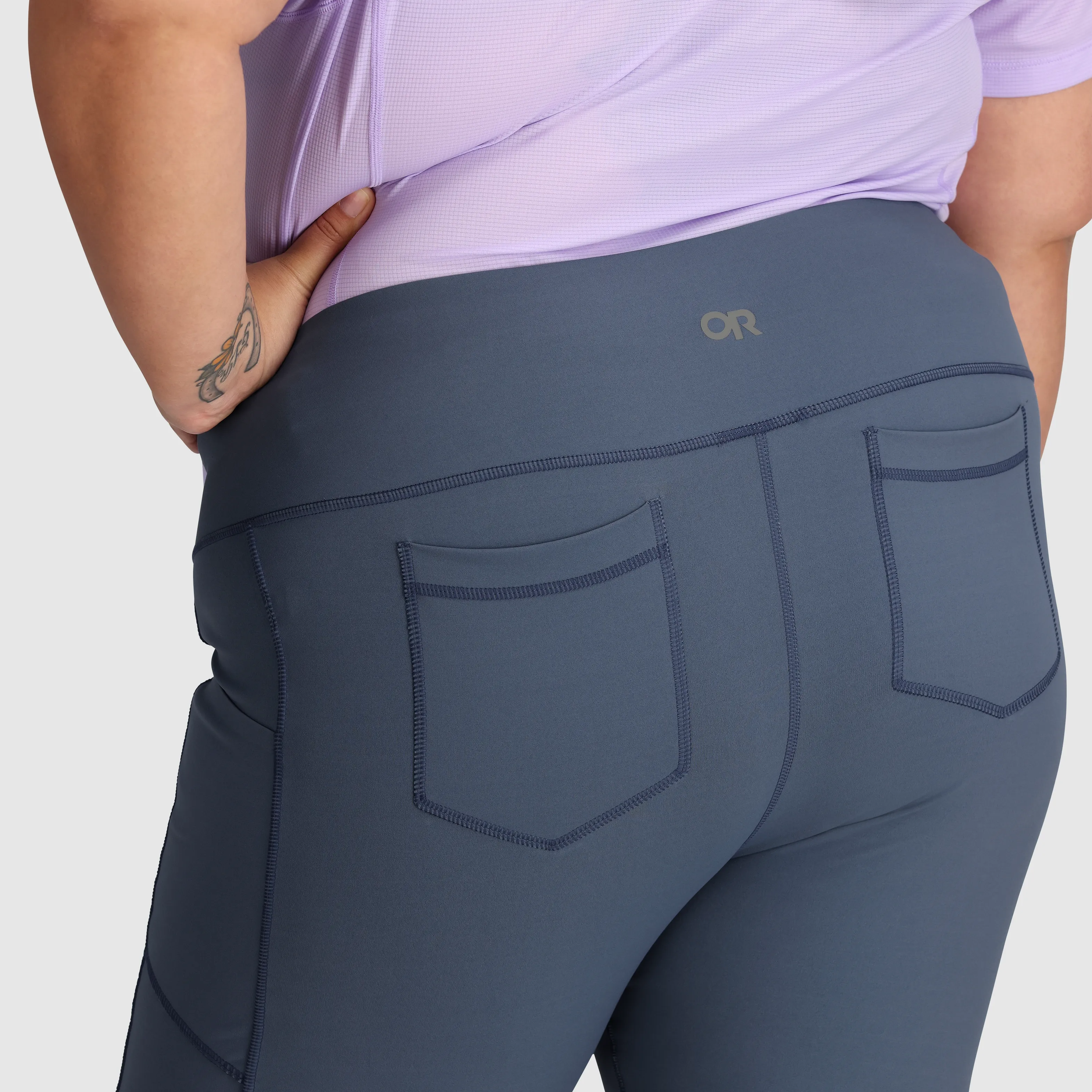 Women's Vantage 7/8 Leggings with Back Pockets - Plus